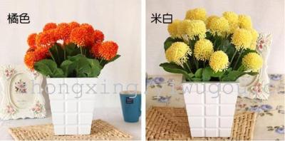 Hot plastic ball flower simulation simulation rich flowers artificial flowers