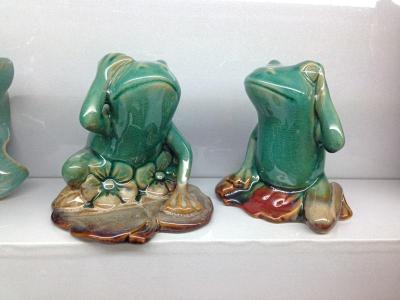 Ceramic Crafts Ceramic Ornaments Frog
