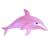 Manufacturers selling cartoon character inflatable toys, PVC material 60 cm Dolphin fish
