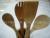 Cotton commodity firm bamboo spatula, bamboo spoon set, factory outlets. It can be matched.
