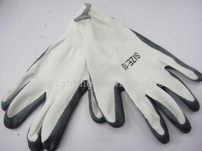 Labor protection gloves wholesale ding green gloves