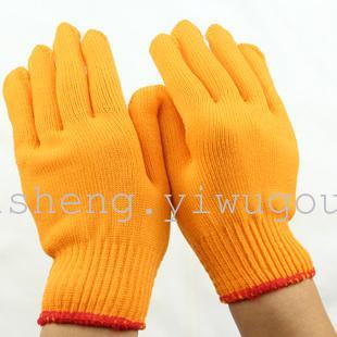 Nylon 10 needle wire wholesale wear-resistant gardeners protective gloves labor protection gloves.