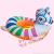 Inflatable toys, PVC material manufacturers selling cartoon horse