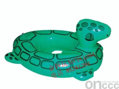 Inflatable toys, PVC material manufacturers selling cartoon turtle boat