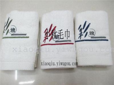 Towels (towel embroidery color words)