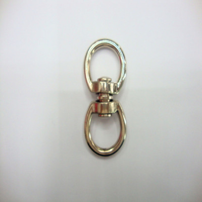 Factory Direct Sales Snap Hook Movable Buckle Keychain