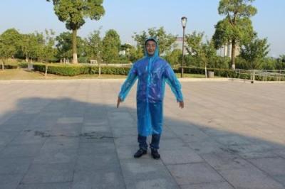 Does producer of disposable PVC raincoat rain outdoor travel goods