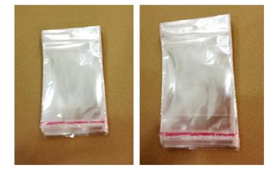 OPP plastic bag transparent plastic bag self-adhesive bag 8*13CM 2.5 RMB /200