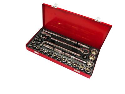 Hardware Tools 32-Piece Socket Wrench 32Pc Machine Repair Auto Repair Combination Set Hardware