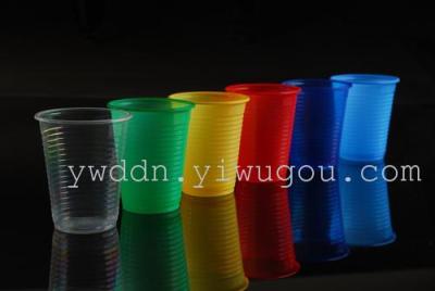 Disposable plastic cups