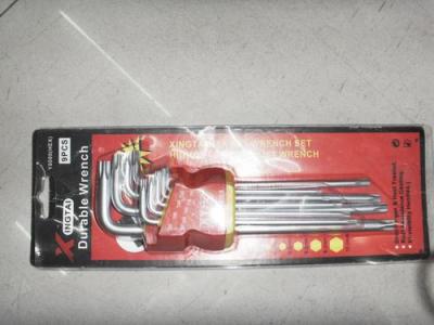 9PC plum long wrench Allen wrench