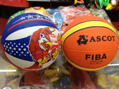 5th rubber basketball