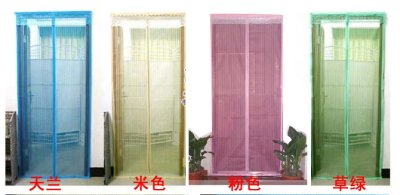 Magnetic soft screen door no Magnetic stripe anti-mosquito curtain