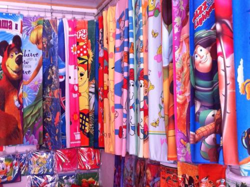 Microfiber Cartoon Printed Bath Towel 70*140