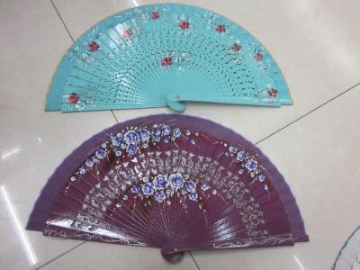 Mushiban perforated single-sided flower fan