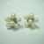 Europe and the explosions, 6 4mm-5mm natural freshwater pearl earring