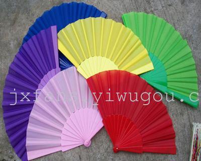 Fan of fan of fan of fan plain color plastic fan 23 cm elegant and light photo with special promotion hot style