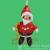 Inflatable toys, PVC material manufacturers selling cartoon image of Santa Claus