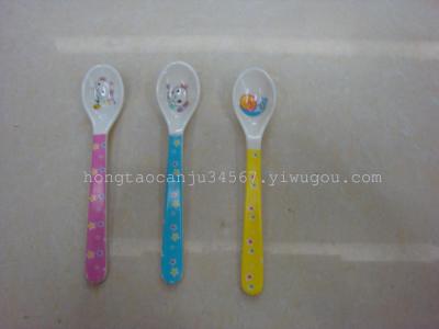 Factory direct sales of melamine children spoon 7003