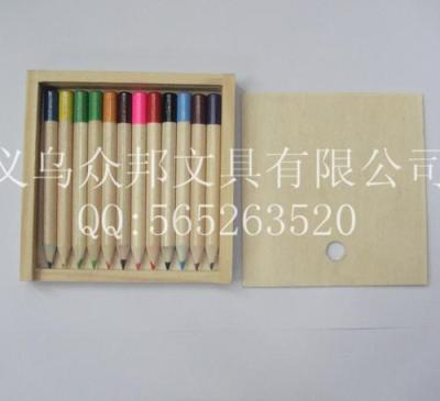 Wholesale custom Japanese Korea Korean hot cute stationery colored pencils wooden pencil