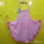 Lai Ge home cute version DOT BOW straps apron