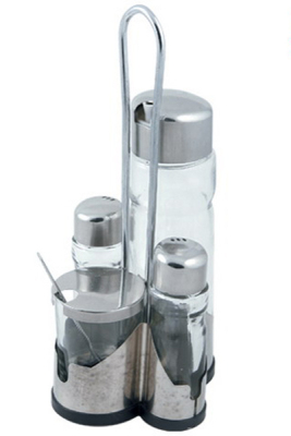 3PCS containing bottle with spoon