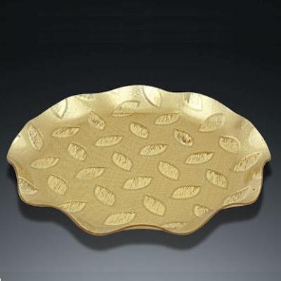 001 gold leaf fruit plate