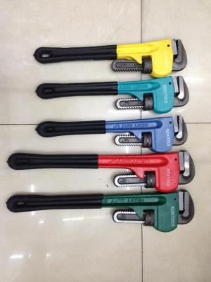 Pipe wrench American heavy - duty dip Pipe wrench 502153D