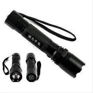 3W flashlight flashlight telescopic T6 torch rechargeable flashlight factory direct