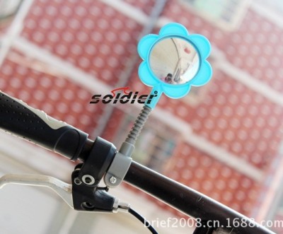 New style bicycle mirror mirror mirror mirror mirror mirror mirror mirror ector reflflower model children's car mirror