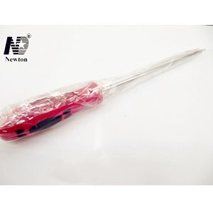 Screwdriver with red handle