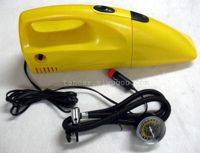 Car vacuum/multi-function car vacuum cleaner/air pump.