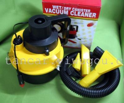 Mini portable high power dry and wet car vacuum cleaner