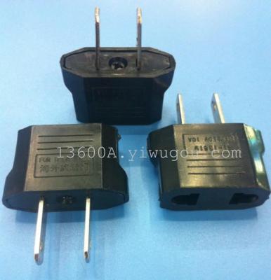 National standard parallel two flat switch plug two flat to two use plug the United States standard travel universal plug round to flat