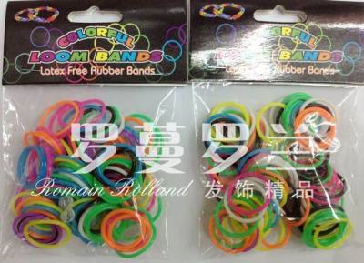 Popular American DIY rubber bands, LOOM bands, silicone DYE rings, TPE rings, S hooks and crochet spot