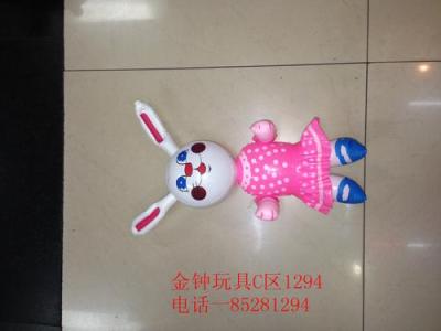 Inflatable toys, PVC material manufacturers selling cartoon character little rabbit