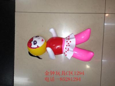 Inflatable toys, PVC material manufacturers selling cartoon little girl