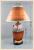 Model JL203 8 inch ceramic table lamp round Bell Home Office table lamp modern table lamps 
