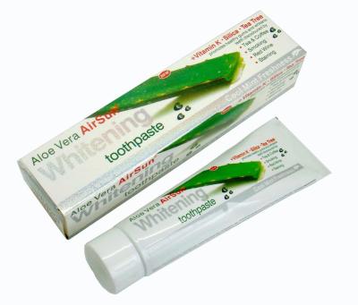 Airsun aloe vera whitening toothpaste products in Yiwu
