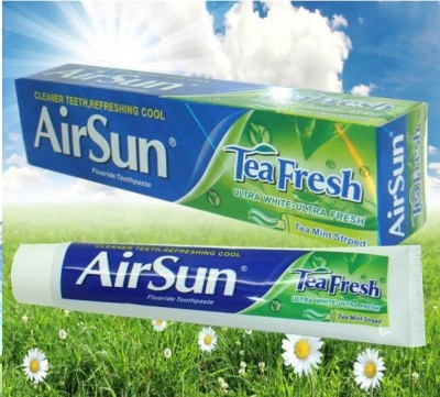Airsun brand tea fresh mini toothpaste
