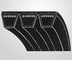 Transmitte V belt