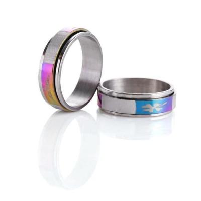 2013 factory direct stainless steel double-sided steel ring earrings stainless steel pendants