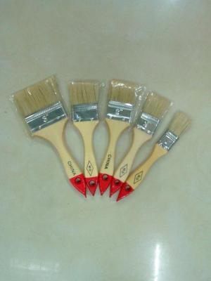 Paint brush | decoration auxiliary material | wood brush | pig hair brush |1-5 inch.