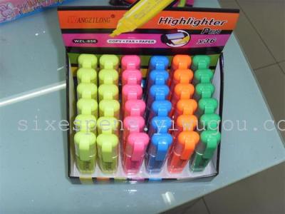 highlighter pen, fluorescent  pen 