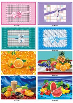 Production and sales of white double - sided frosting new thermal insulation placemats