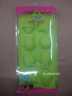 Shell mold, silicone Cake mould, cookie mold, ice pattern, jelly mould, 51