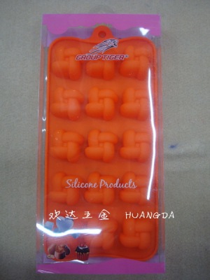 Knot mold, silicone cake mold, cookie molds, ice pattern, jelly mould, 51