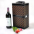 The Factory Directly Supplies Packing Boxes Boutique Red Wine Currently Available. Double Red Wine Packaging Craft Box