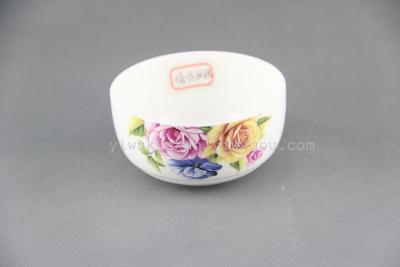 806 low bone China 6 bowls of 6 spoonfuls household ceramic bowl tableware Korean bowl gift bowl