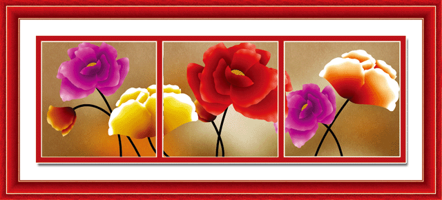 new cross stitch wholesale handmade embroidered printed crafts competition 5d0159